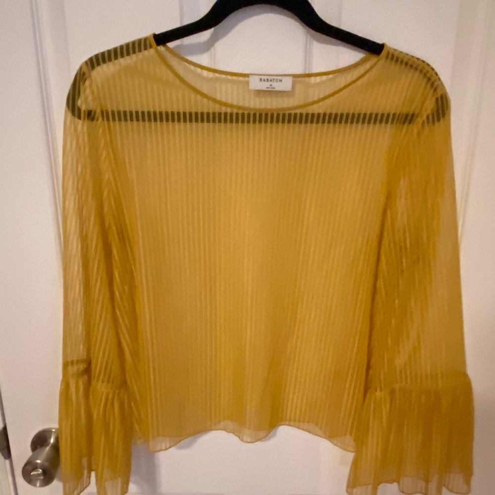 Babaton - sheer blouse